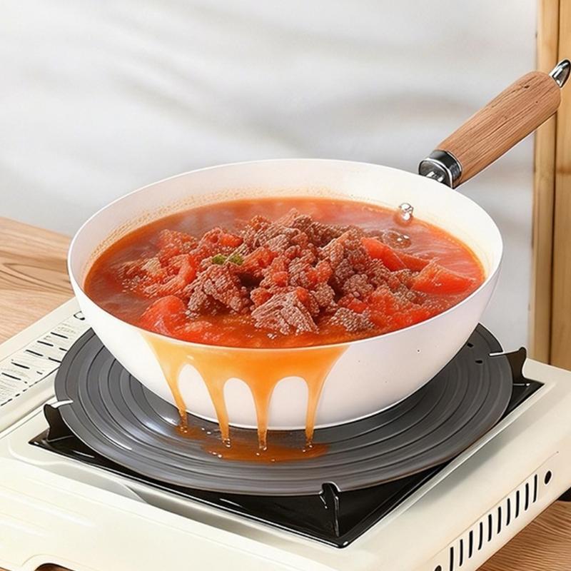 Aluminum Heat Diffuser Plate For Gas Stove Detachable Protections Board Prevents Burn Marks And Extends Cookware Life B03E