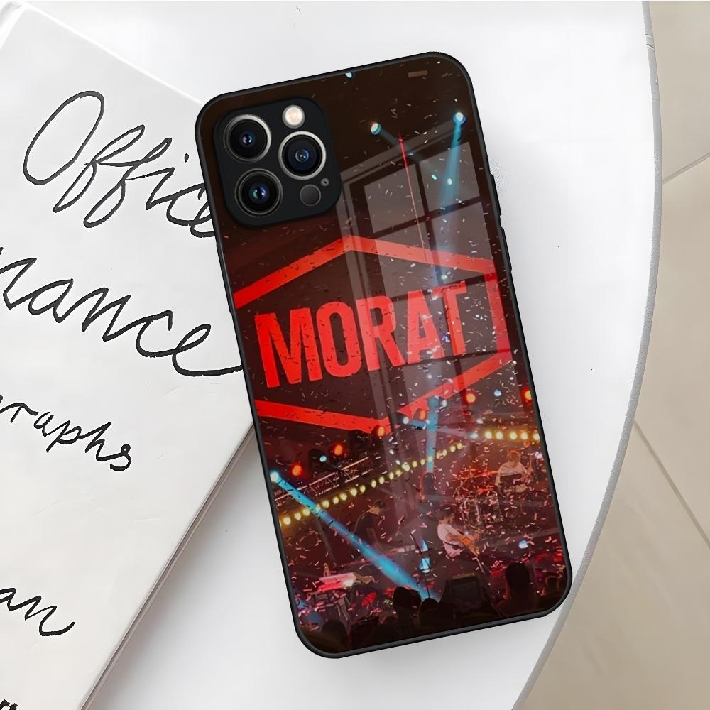 

Morat Band Phone Case for Iphone 17 16 Air 15 14 12 11 13 Pro Max Mini X Xr Xs Se Puls glass Cover iPhone 16 Pro