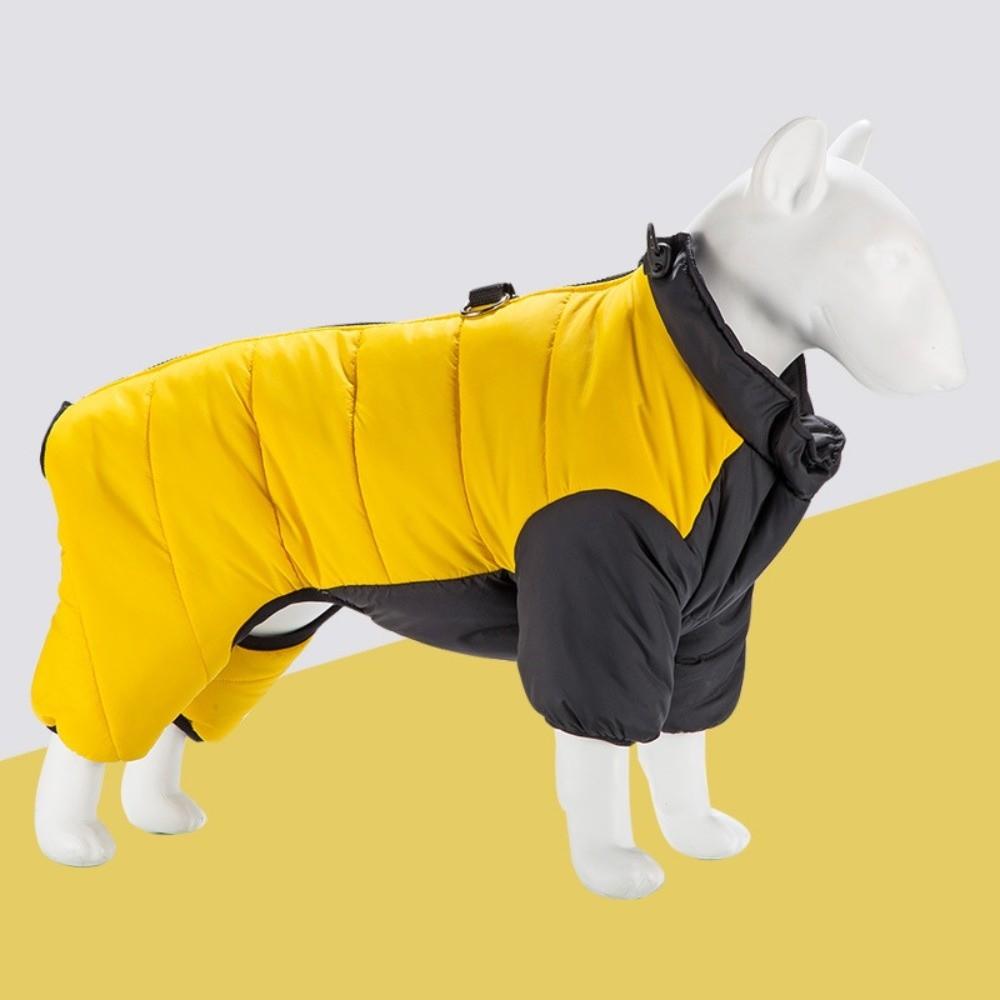 Warmer Hundejumpsuit Mantel Winddicht Welpen Skianzug Hund Baumwolljacke Winter Haustierbekleidung Tägliche Kleidung