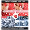 28 Thread Nut and Bolt Thread Checker Multipurpose Tool for 4mm X To 14mm X Metric Coarse To Fine Threads Checker, 0.7 2.0 Threads, 6-32 1/2-20