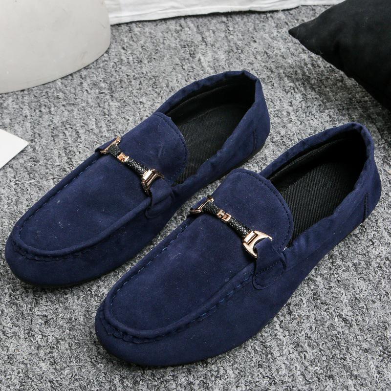 Men's Trendy Slip-On Shoes: Korean and Hong Kong Style