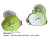 1 Pair Stud Earrings Green Fruit Design High Gloss Glaze Non-Fading Ear Studs Lightweight Girl Earrings Fruit Jewelry