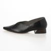 Evol Women's V-Cut Pointed Stack Heel Pumps, IU5031 BL, Size 22.5 Cm
