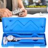 0150mm 0.02mm Shockproof Vernier Caliper Accuracy Metric Gauge Measuring Tool