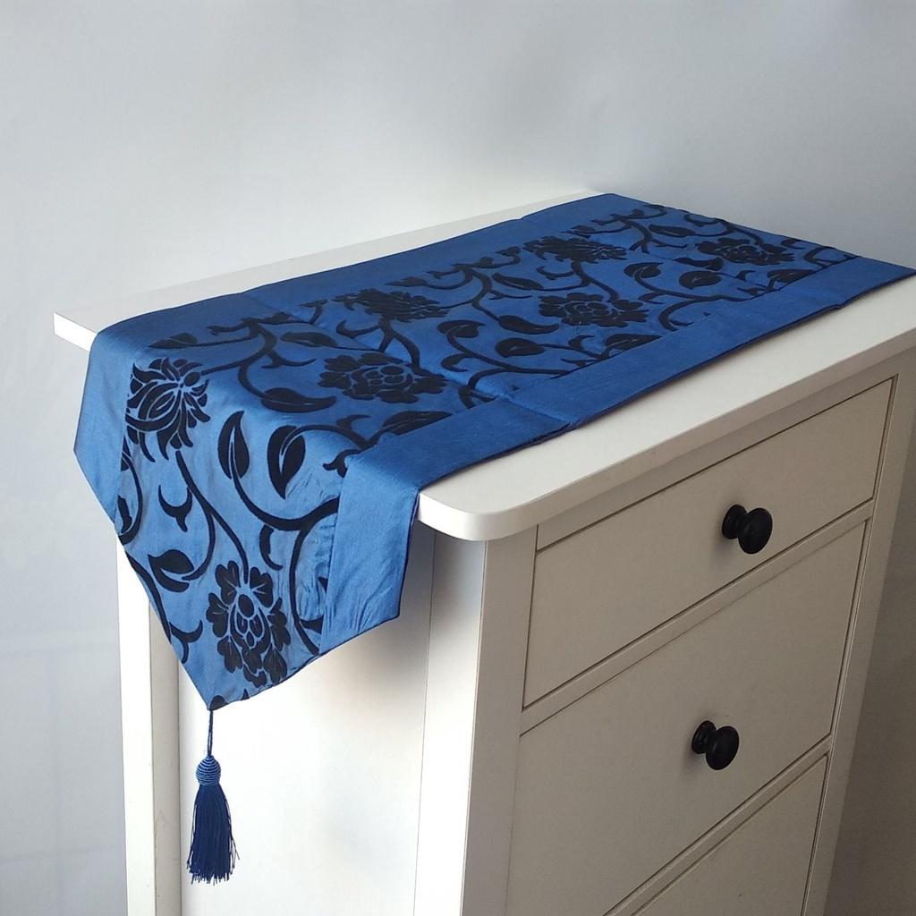 

Runner Table Dining Wedding Party Decor Banquet Decorations Tablecloth 12 X 78 Blue