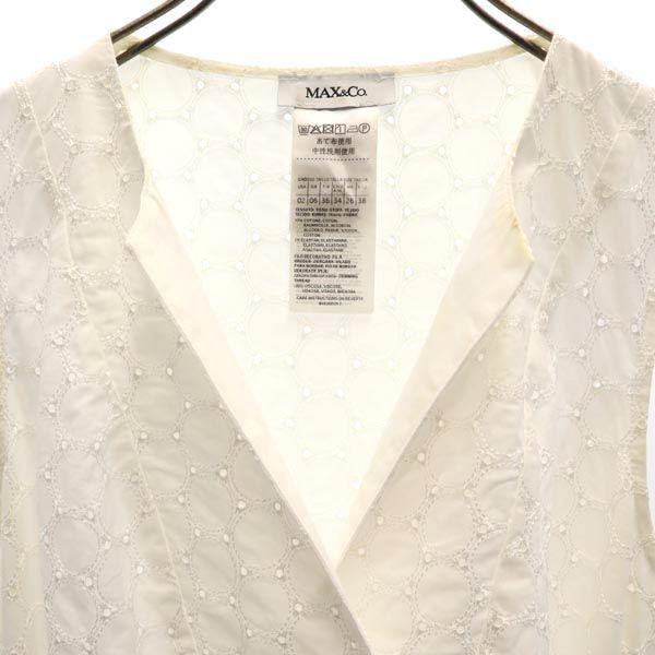 MAX&CO No sleeve one piece 38 White Women Used