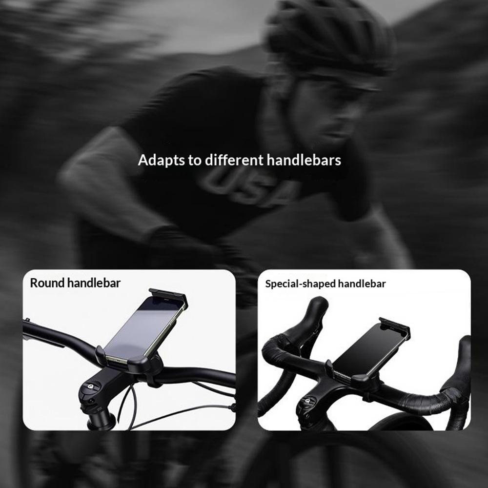 GUB P18 Rotatable Phone Mount for Bicycle / E-Bike / Scooter Shock Absorbing Quick Release Cellphone Bracket