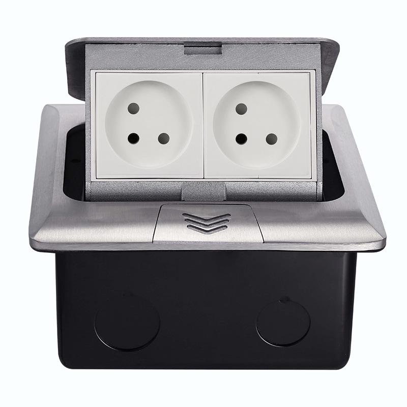 45-Type Concealed In-Wall Pop-Up Socket with Type-C/USB Charging, Israel Power Floor Socket