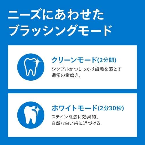 Philips Electric Toothbrush Sonicare Protect Clean Plus (White Plus/White Plus Compact/Tongue Brush Included) HX6421/11 White