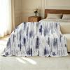 Abstract Art Flannel Fleece Blanket – Soft Warm Plush Throw, Machine Washable, Perfect for Home, Office, Christmas & Halloween
