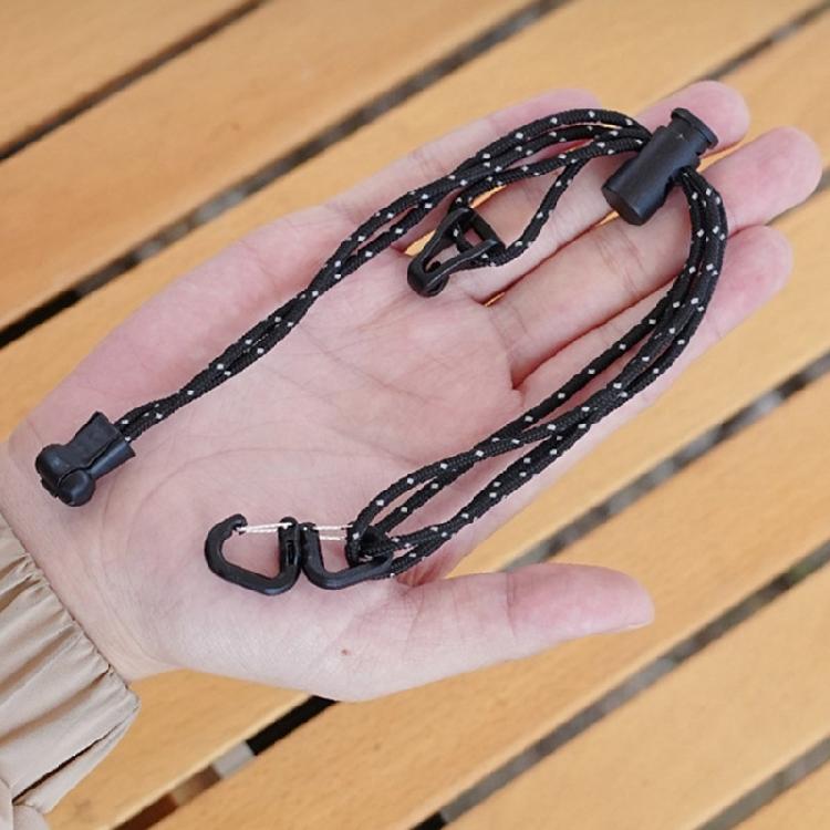 Heavy Type Outdoor Strap Elastics Cord Tensions Lock Backpacks Accessory for Cycling Running Dog Collar