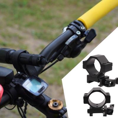 1 Set 25.4/30mm Scope Ring Adapter Aluminium Alloy Rail Flashlight Sights Quick Release