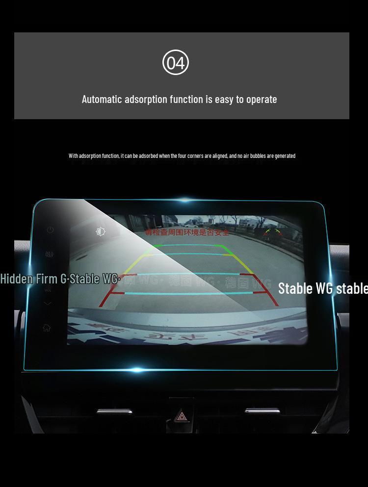Toyota Camry 24-25 Center Console Tempered Glass Screen Protector