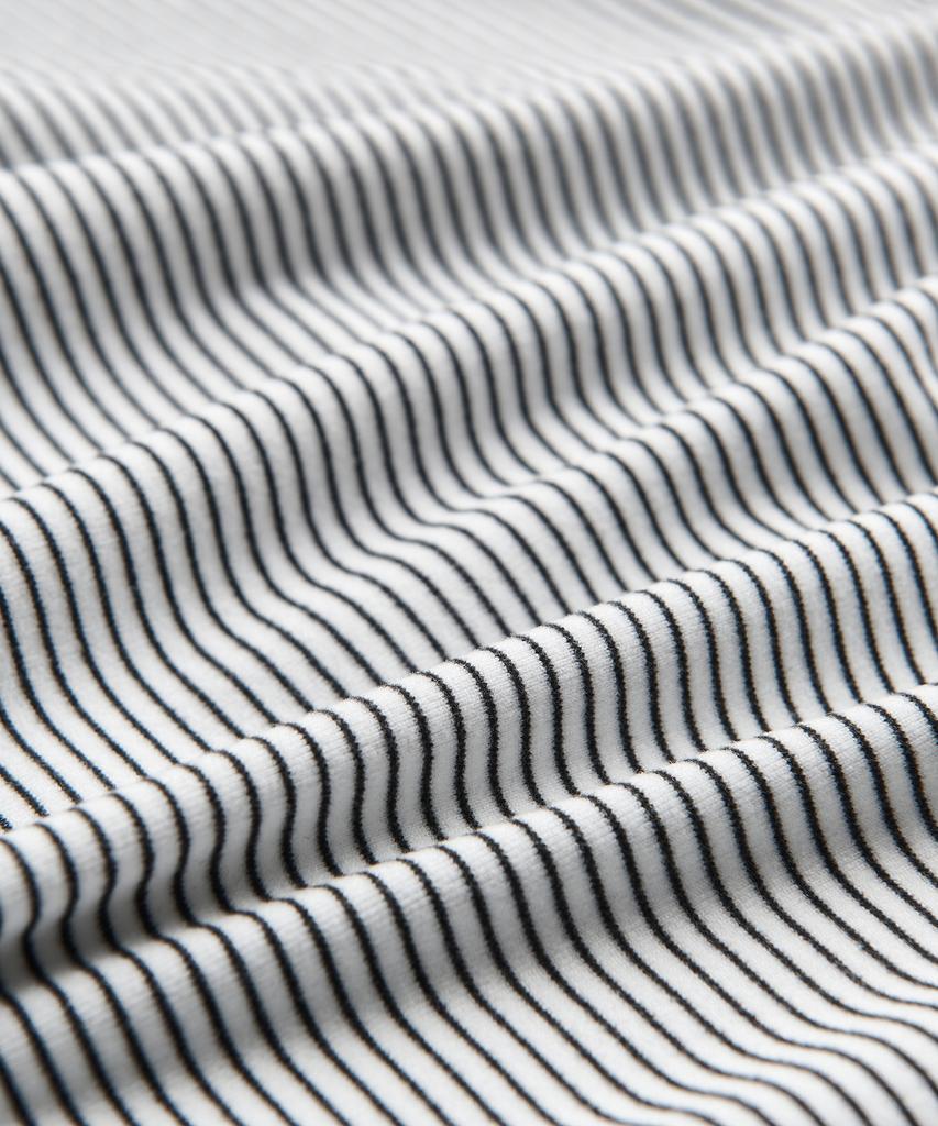 GNOK Pin Stripe Long Sleeve T-Shirt [White]