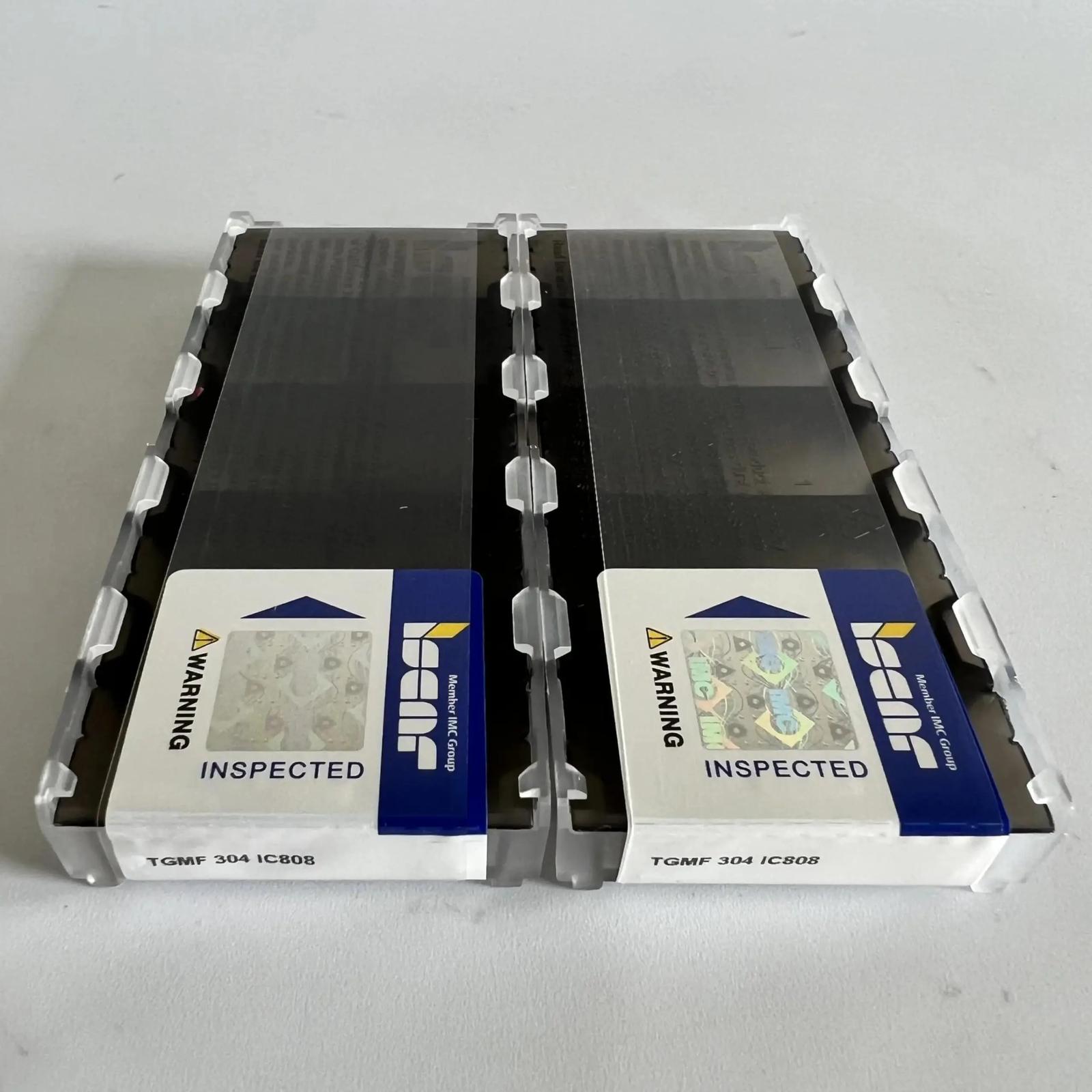 

ISCAR / TGMF304 IC808 Industrial indexable carbide inserts 10 Pcs