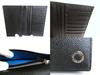 Authentic BVLGARI Man Black Leather Flap BIfold Long Wallet #a897  Refurbished