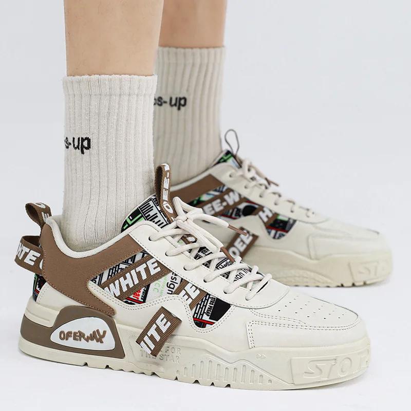 High Quality Men's Casual Shoes Luxury Male Sneaker Outdoor Fashion Skateboard Shoes Running Platform Designer Vulcanized Shoes