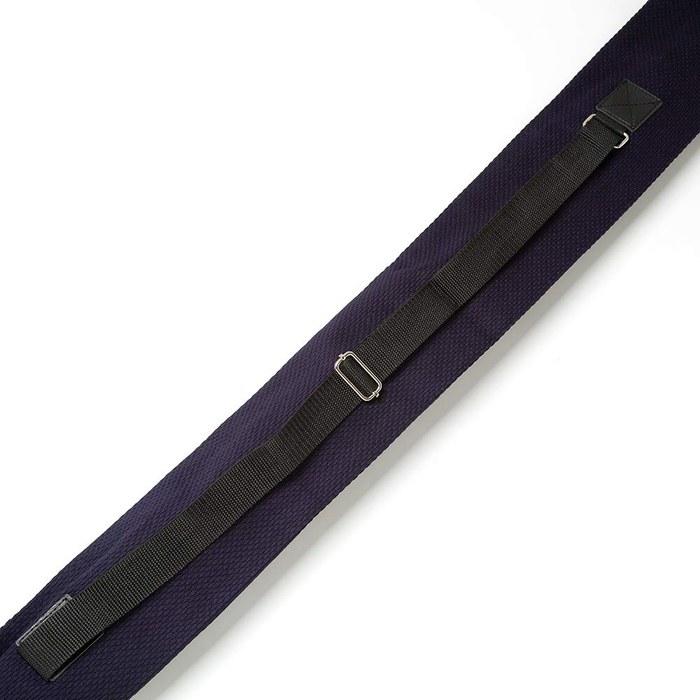 [Ikenkashi] Kendo Shinai Bag with Shoulder Strap, 2-Piece Set, Kendo Garment Fabric, Navy