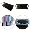 Practical Acrylic Wall Mounted Storage Rack For Water Bottles Cups Kitchen Garage Organization Space Efficient Design