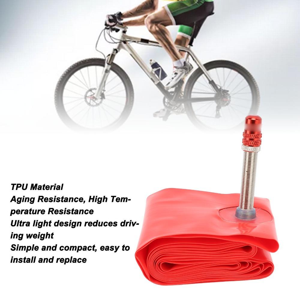 High Pressure Bike Tire Tube with 48mm Presta Valve Road Bicycle Inner Tube  Outdoor Cycling