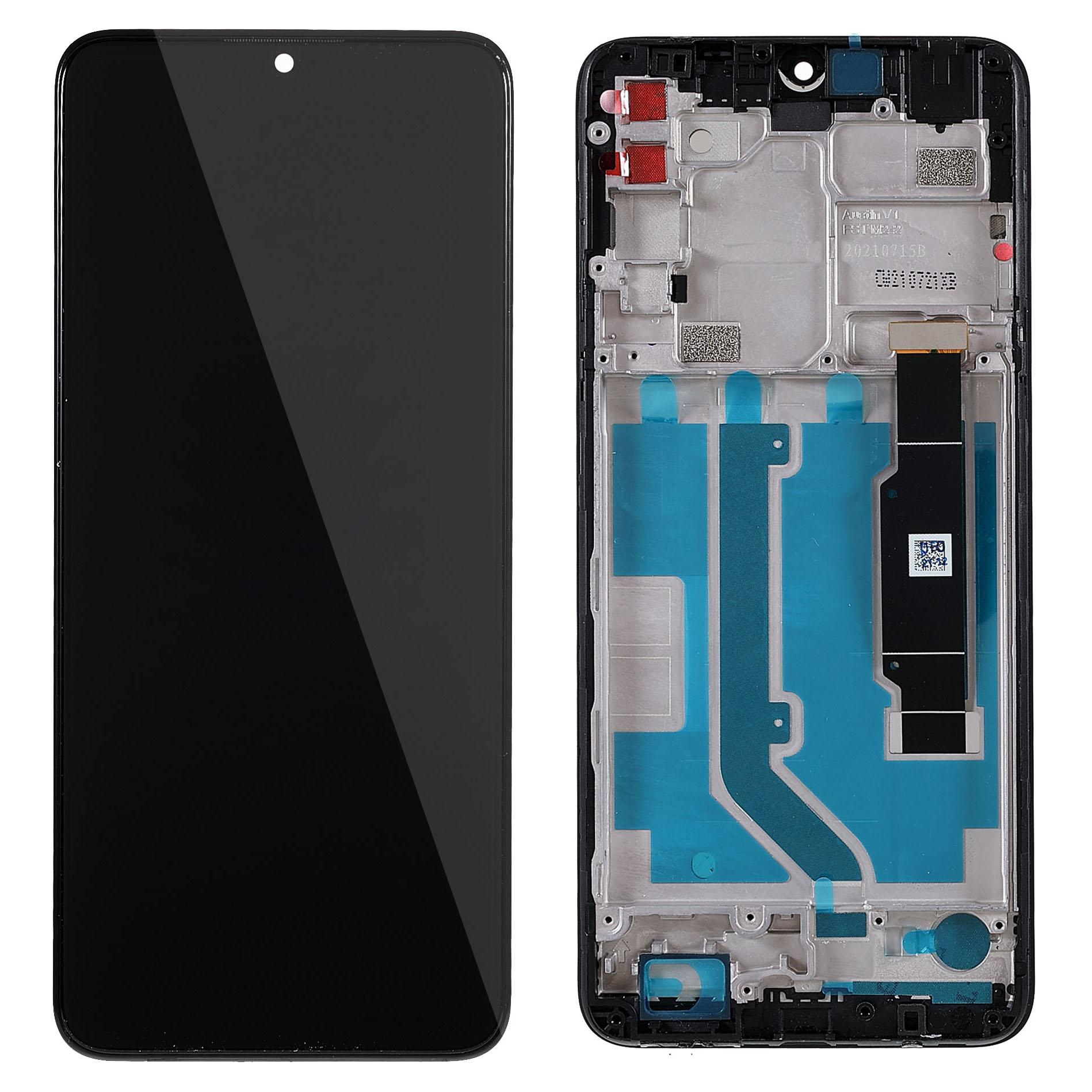 

Grade B LCD Screen and Digitizer Assembly+Frame Replacement (Without Logo) for TCL 20 SE T671H A