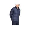 Adidas Essentials Lite Down Stand Collar Sports Casual Warm Down Jacket Men Jacket Legend-Ink-Blue JN4341