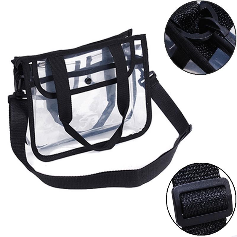 Transparent PVC Waterproof Large Cosmetic Bag Women Handbag Beauty Case Travel Organizer Beach Toiletry Pouch Clear Makeup Bag