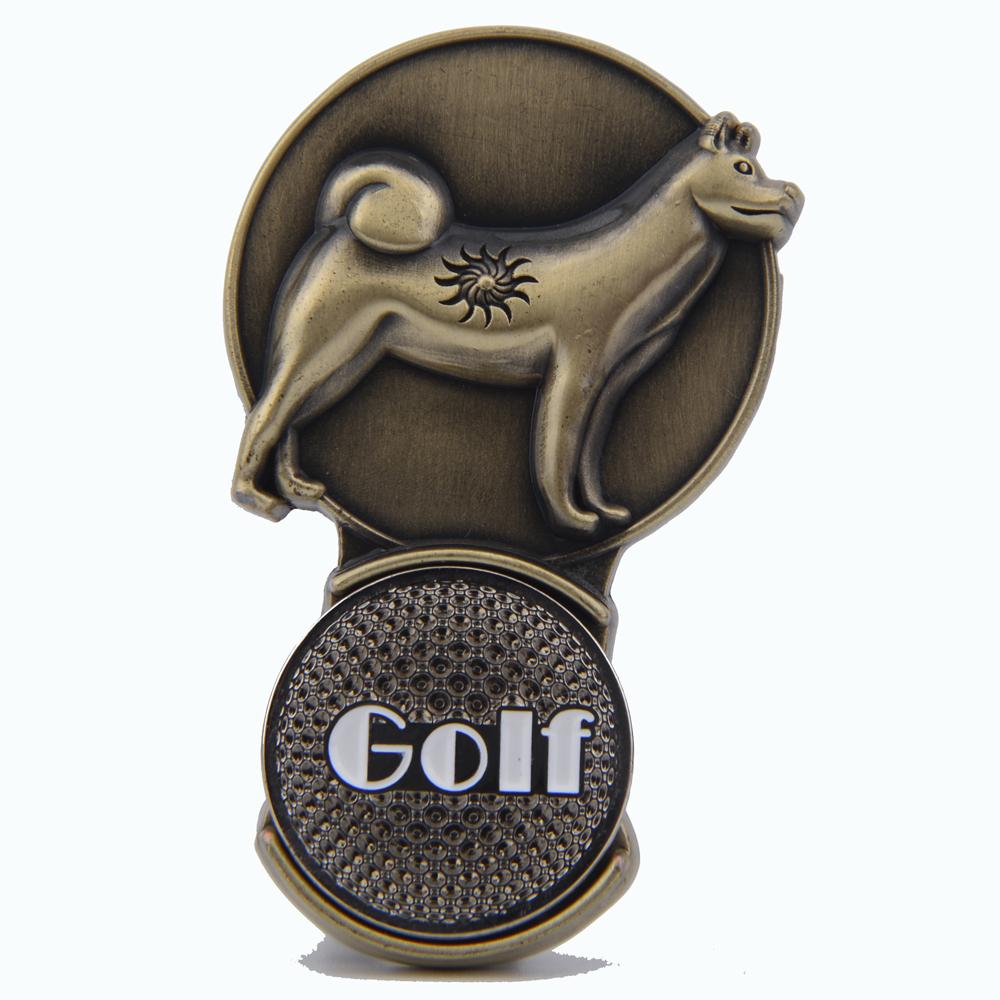 Golf Cap Clip Commemorate Golf 12 Zodiac Marker Supplies Magnetic Clip