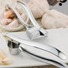 Manual Stainless Steel Garlic  Press Kitchen Gadget for Home Perfect for Garlic  Paste Ginger Mince Must-Have Kitchen  Accessory