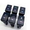 1PC Car LED Front Fog Light Turn On Trunk Music Radar Car Monitor Switch Button for Honda Civic 12-14 CRV 07-16 Accord 08-13 Switches4