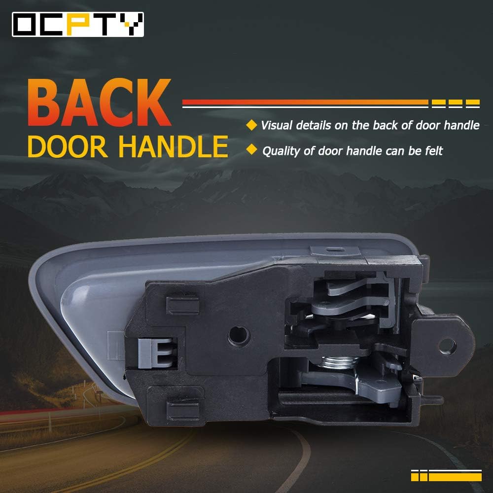 OCPTY Door Handles Interior Driver Left Side Replacement fit 1997-2001 for Camry Inside Door Handles Texture Gray