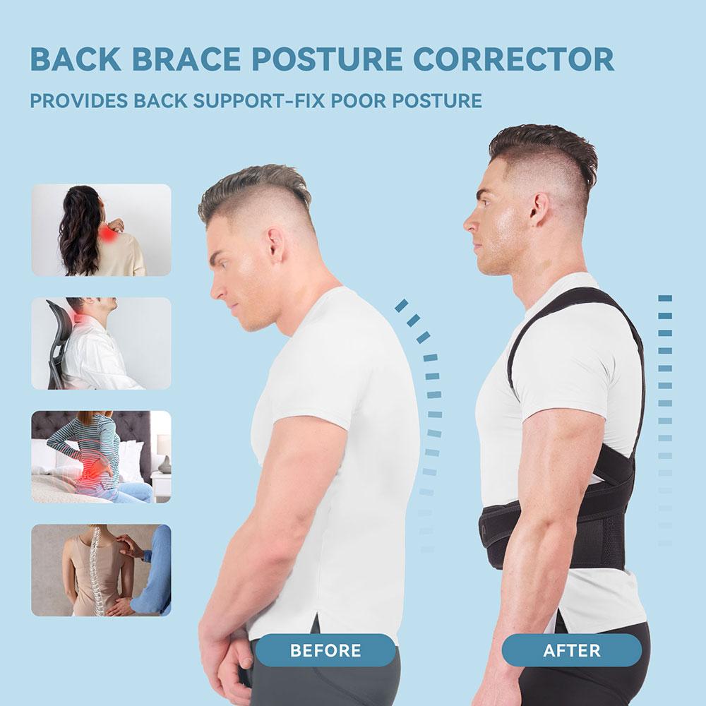 High Quality Elastic Back Support Comfortable Durable Work Back Support Brace