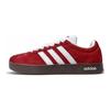 Adidas Vl Court Classic Coverage Slip Resistant Waterproof Abrasion Resistant Low top Skateboard Shoes Unisex Red HQ1802(Team1071-)