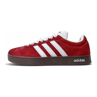 Vl Court Classic Coverage Slip Resistant Waterproof Abrasion Resistant Low Top Skateboard Shoes Unisex Red HQ1802(Team1071-)