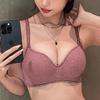 1/3 PCS Women's Push-up Seamless Bra Thickened Sponge Pads Soft Support Wireless Bralette