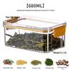 Transparent Plastic Food-Grade Storage Jar for Candy, Tea, Grains, and Cereal