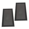 2Pcs Computer Cooler Fan Dust Filter Magnetic Frame PC Fan Dust Mesh PC Cooler Filter Fine Mesh PVC Dust Cover