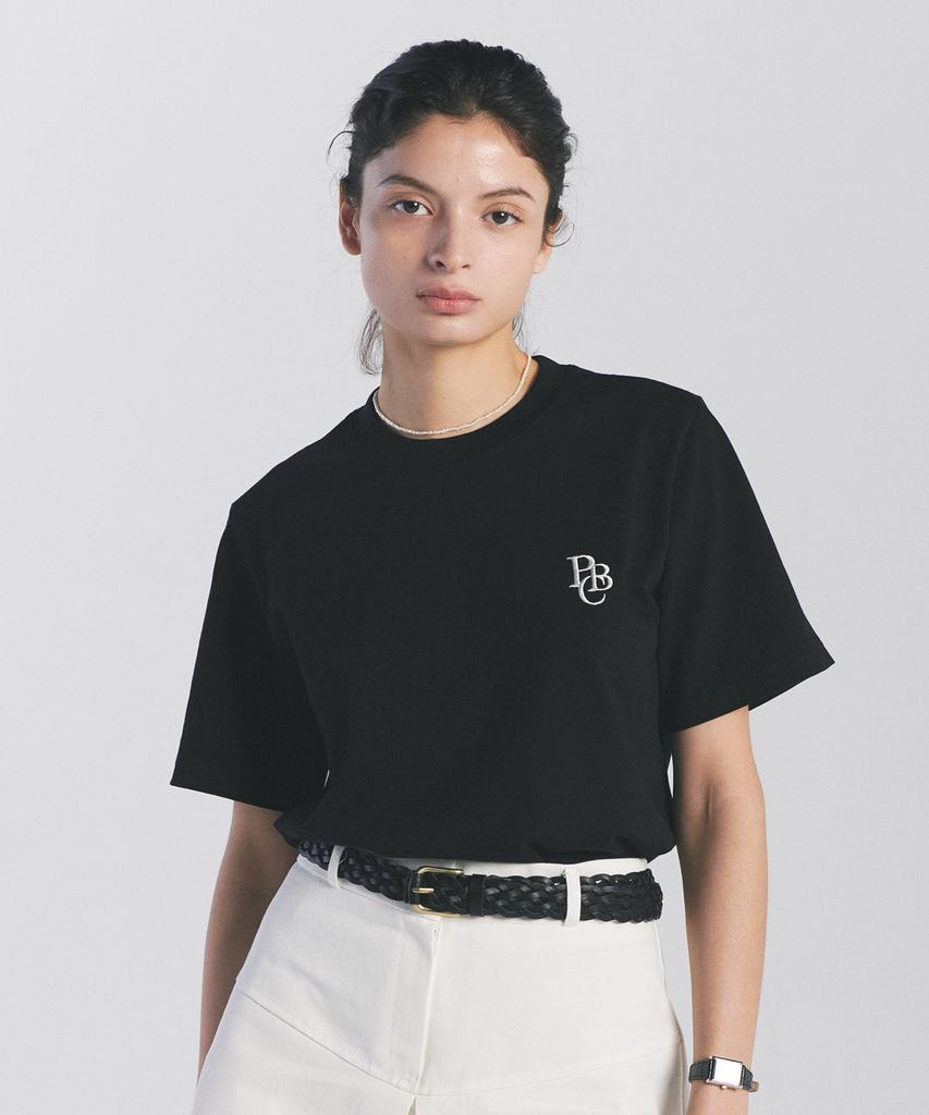 PAPERBOY Bio Silket Pbc Short Sleeve T-Shirt - Black