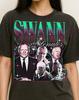 Trigger Warning Senator Swann Ver Shirt, 90s Vintage Retro Bootleg Senator Swann T-Shirt, Movie Character Graphic Tee, Action Film Fan Shirt