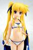 Magical Girl Lyrical Nanoha The MOVIE 1st Fate Testarossa Swimsuit Scale PVC Ver. (1/4 Pre-painted Figure)