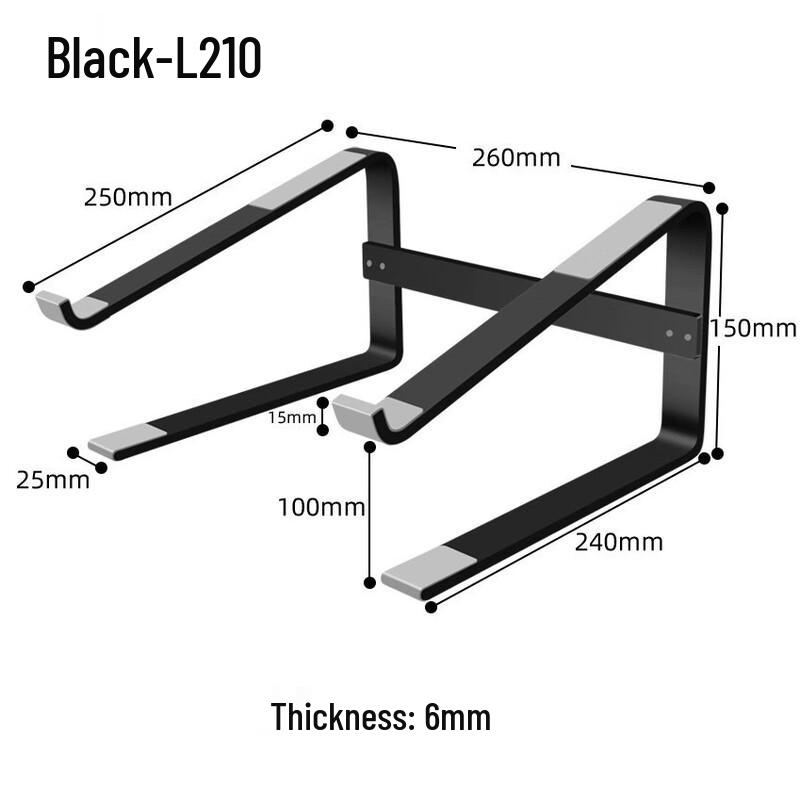 OLOEY Double-Layer Aluminum Laptop Stand