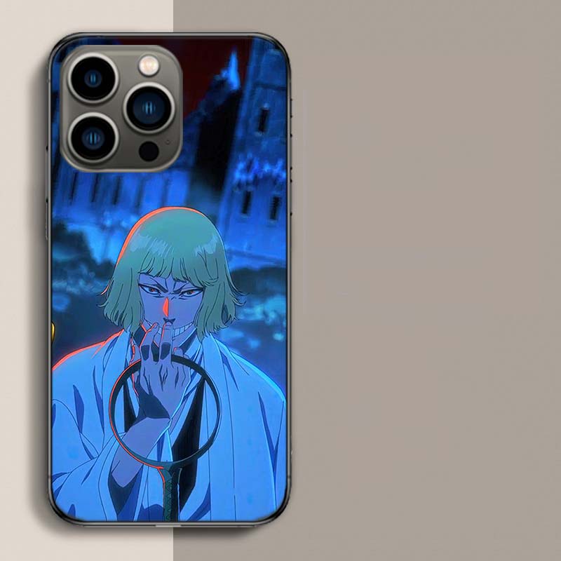 Bleach Shinji Hirako Phone Case For Iphone 17 Air 15 Pro 14 Plus 16 Pro Max 17E 16E 12 13 Mini 11 Cover Cute Fundas