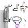 Factory Hot Sale Wall Mounted Handheld Bidet Sprayer Set for Bathroom for Family Hotel Use 3 Year Warranty Direct From China