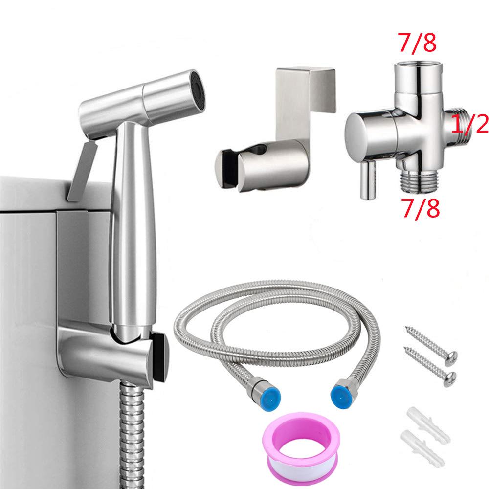 Factory Hot Sale Wall Mounted Handheld Bidet Sprayer Set for Bathroom for Family Hotel Use 3 Year Warranty Direct From China