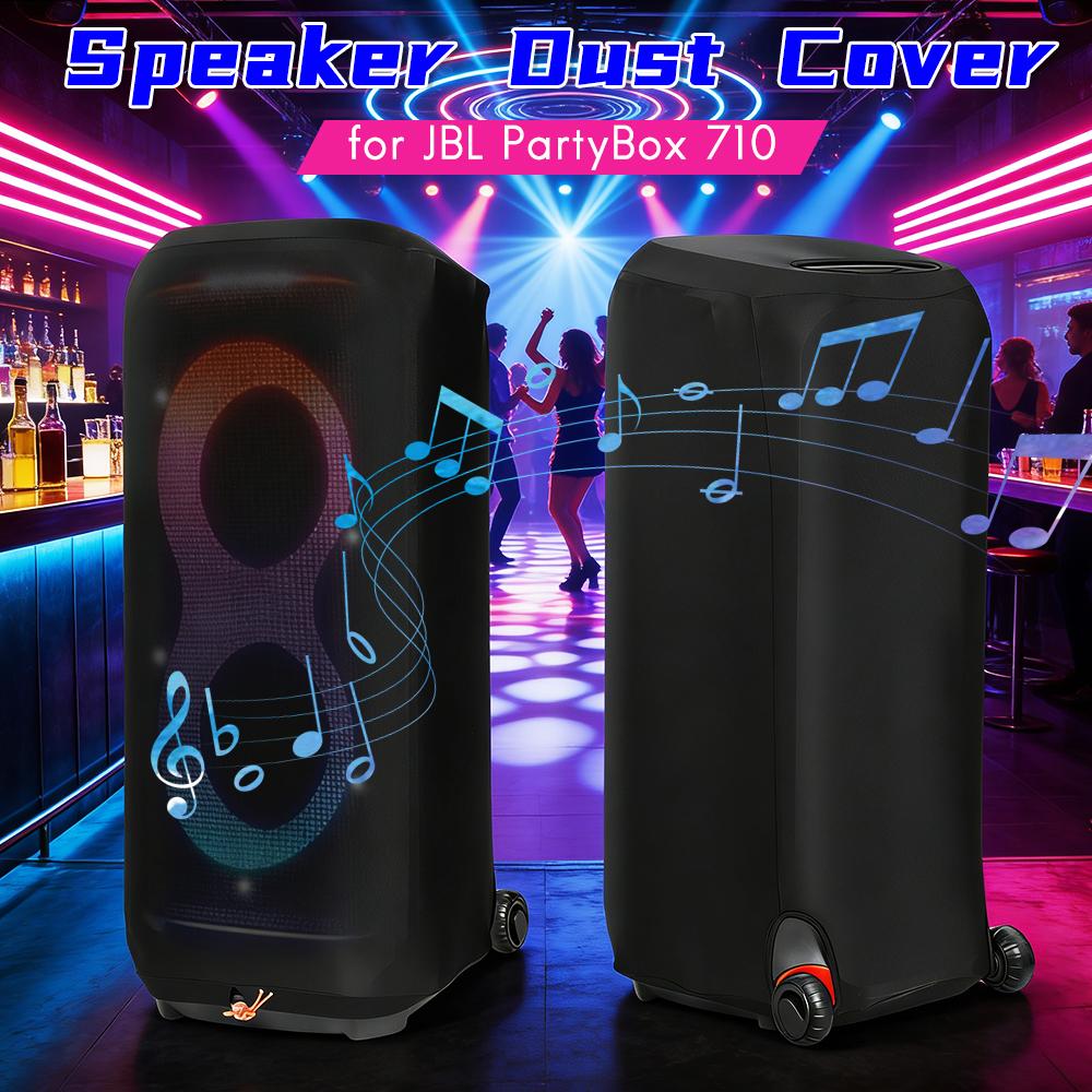 Portable Speaker Dust Case For JBL PARTYBOX 710 Speaker Storage Bag Party Speaker Carry Case Dustproof Protector Storage Cover