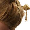 Leaf Ancient Hanfu Headwear Tassels Hairpin Metal Hair Sticks Thai Headdress Ancient Style Headwear