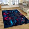 Console Gaming Carpet for Boy's Bedroom Living Room Decoration Washable Polyester Anti Slip Floor Mat Sofa Decor Big Size Rug