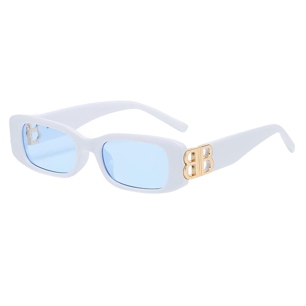 European & American Street Style Small Square Frame Fashion Sunglasses