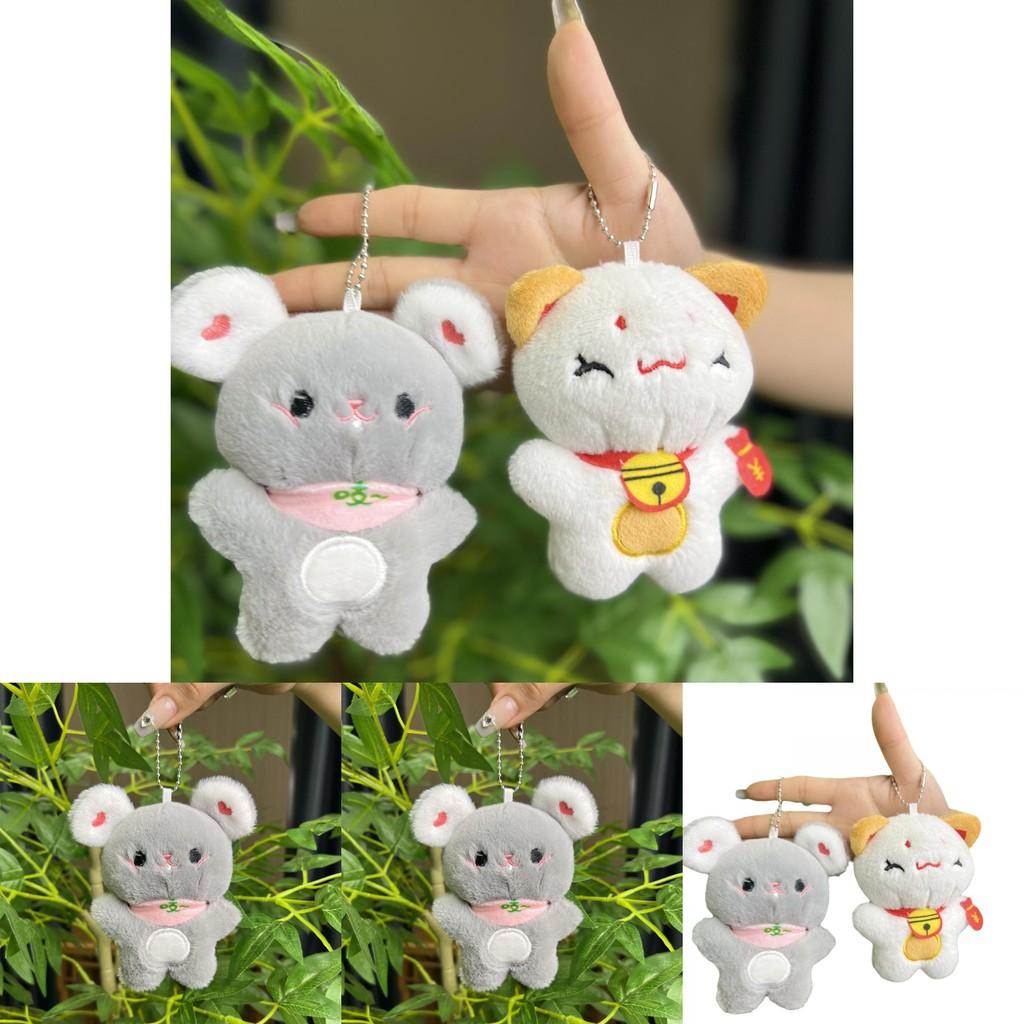 Cute Plush Cat Keychain With Super Soft Fabric Perfect For Anime Lovers And Collectors