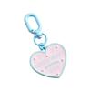 Artistic Vintage Star Heart Keychain Cute Cartoon Star Heart Resin Ornament Sturdy Decorative Home Office Decors